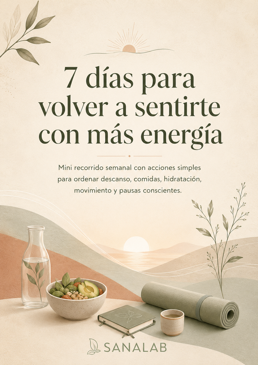 Portada de 7 días para volver a sentirte con más energía